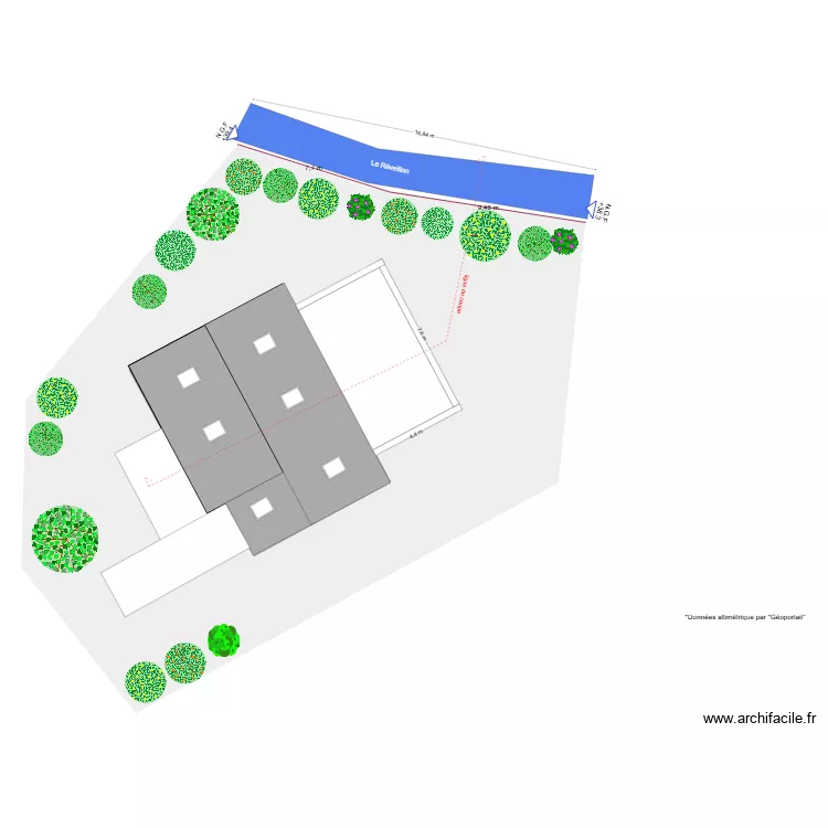 Yerres. Plan de 1  et 78 m²