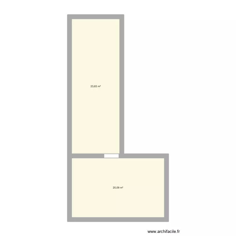 st eloi 1. Plan de 2 Pièces et 44 m² st eloi 1. Plan de 2 Pièces et 44 m²