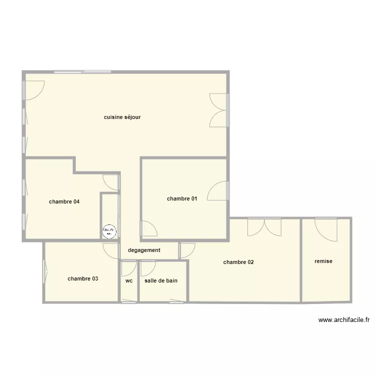 pillet am. Plan de 9 pièces et 93 m² pillet am. Plan de 9 pièces et 93 m²
