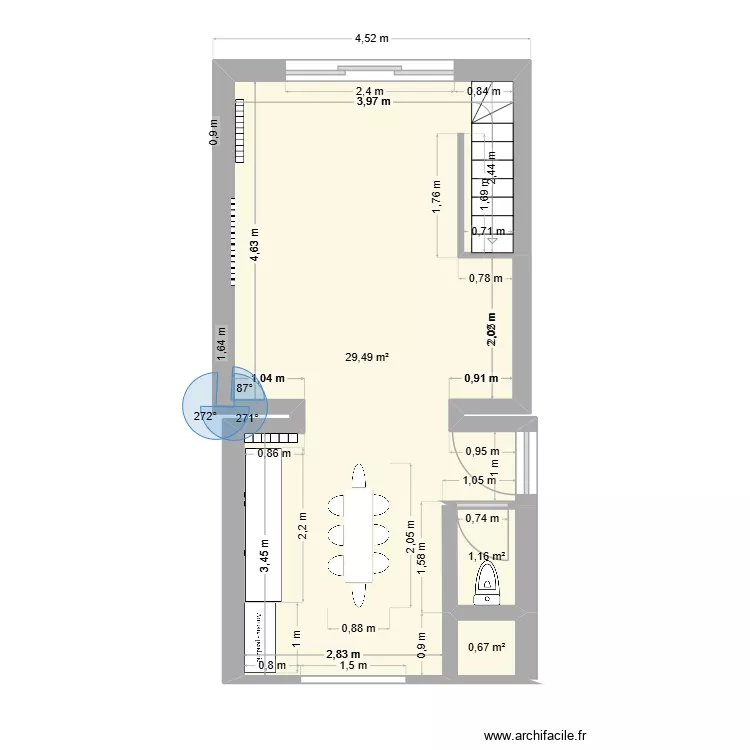 plan Salon SaM _ MERS V1. Plan de 3 et 31 m² plan Salon SaM _ MERS V1. Plan de 3 et 31 m²