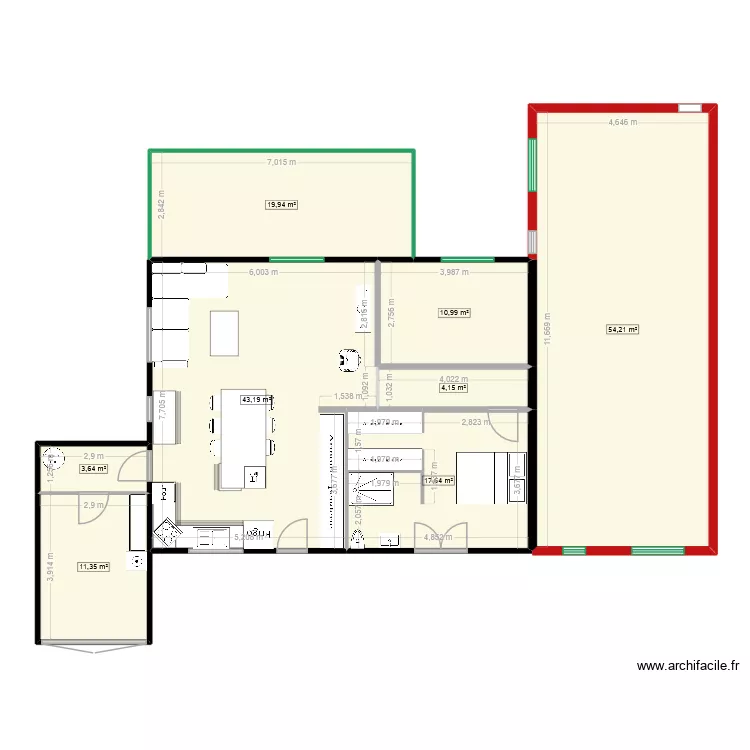 StCyprien Echelle Ext Bois2. Plan de 