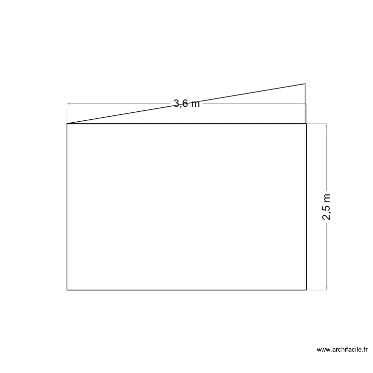 facade. Plan de facade. Plan de