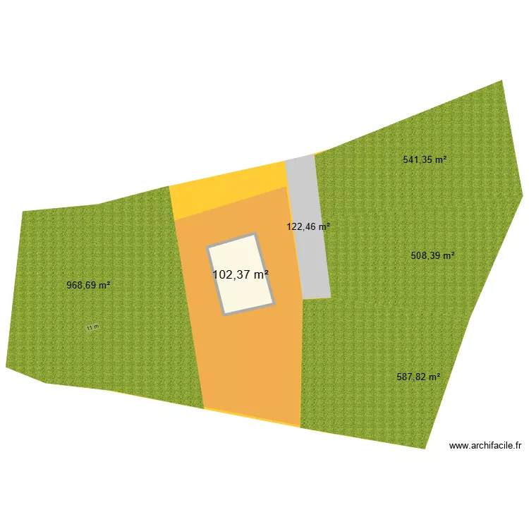 GREZIEU LOT. Plan de 1 et 102 m² GREZIEU LOT. Plan de 1 et 102 m²