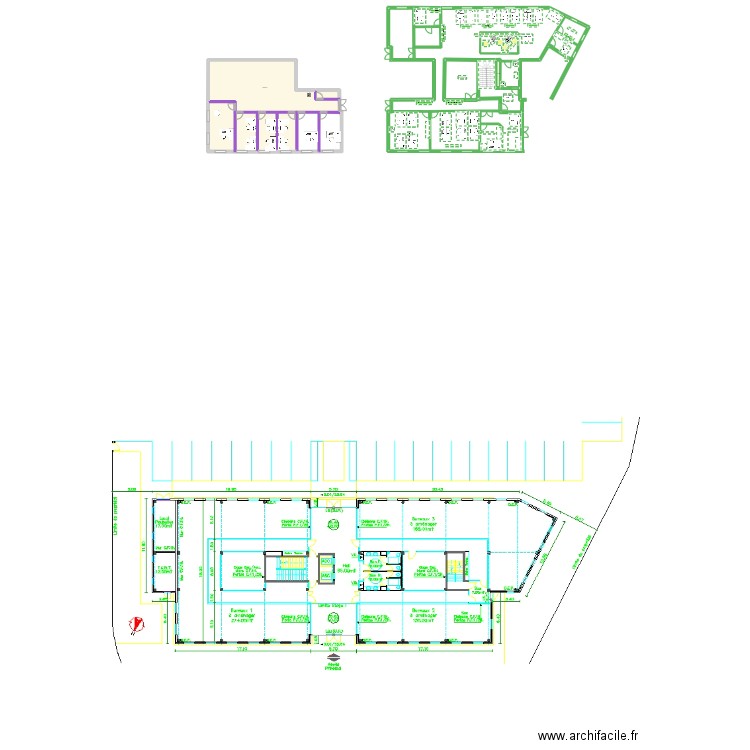 PROD EMBOUT VILLENEUVE LE ROI. Plan de 4 pièces et 135 m2