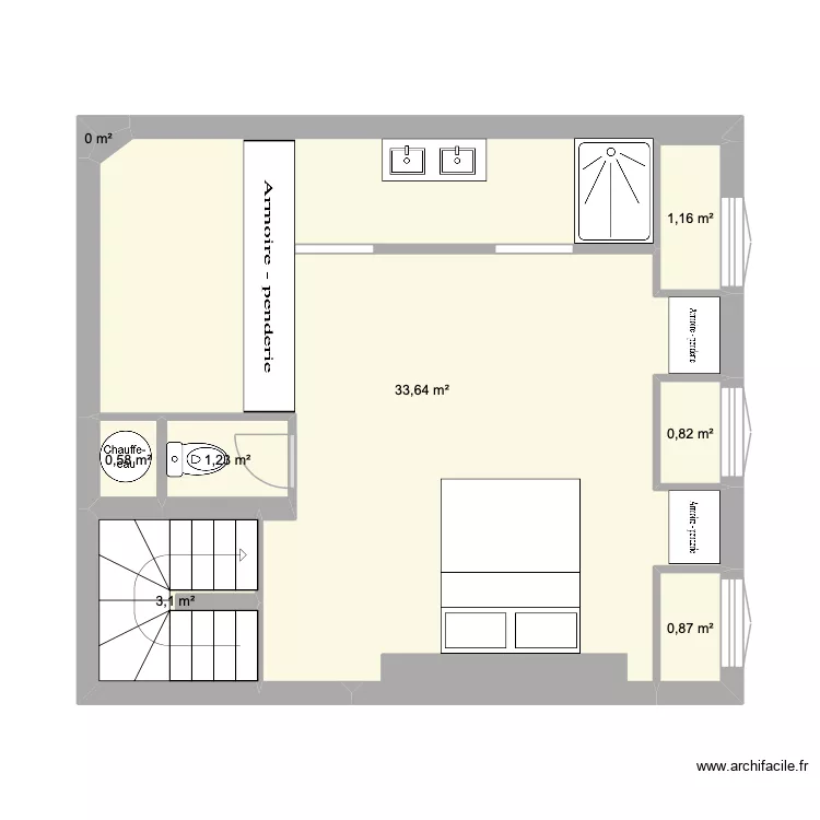 Felix Etage Final. Plan de 
