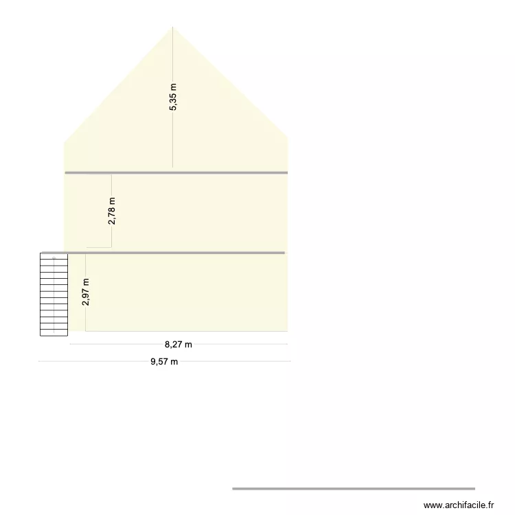 plan de coupe ROZ. Plan de 