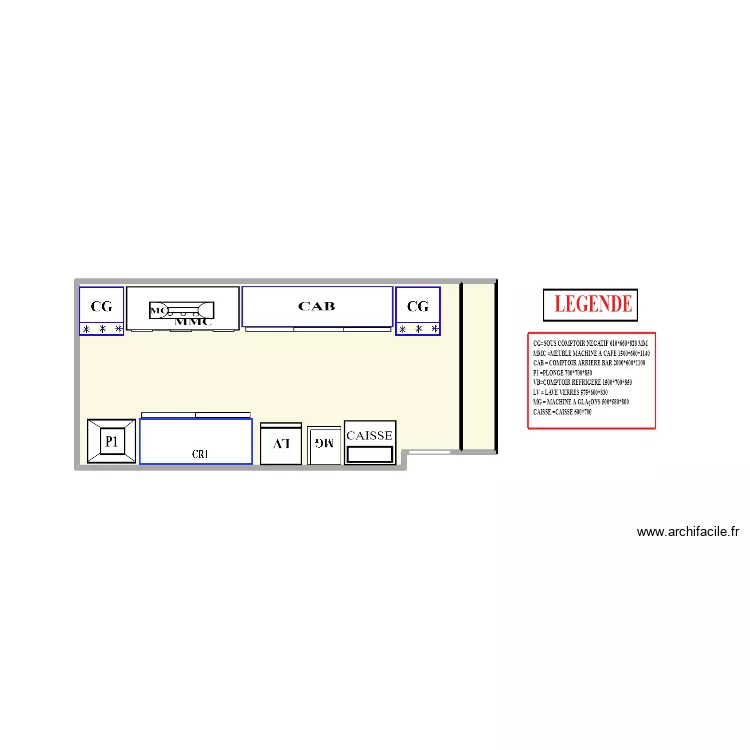 COIN CAFE RESTAURANT MARRAK1. Plan de COIN CAFE RESTAURANT MARRAK1. Plan de