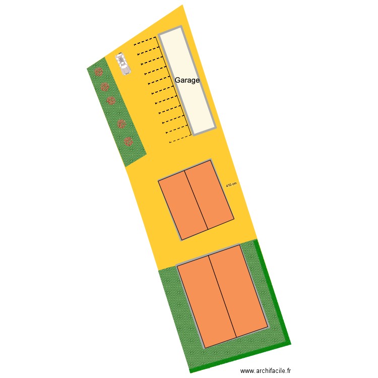 Plan de Masse helfrantzkirch. Plan de 3 pièces et 571 m2
