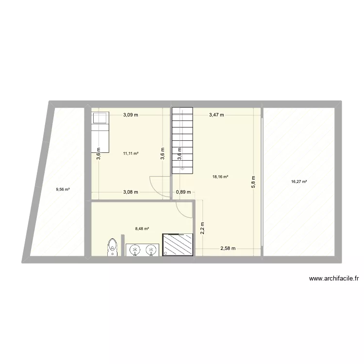 étage. Plan de étage. Plan de
