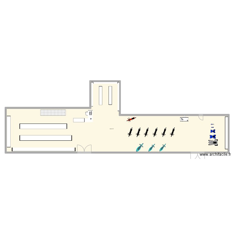 yamaha compiegne. Plan de 1 pièce et 304 m2