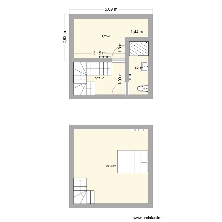 Pigeonnier. Plan de 0 pièce et 0 m2