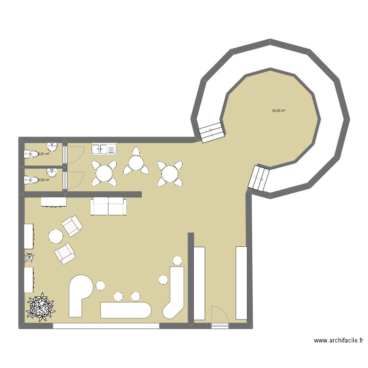 appel de la foret. Plan de 0 pièce et 0 m2