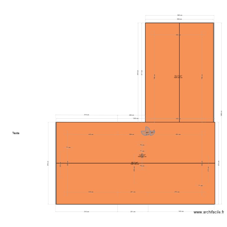 lamballe toiture. Plan de 14 pièces et 275 m2