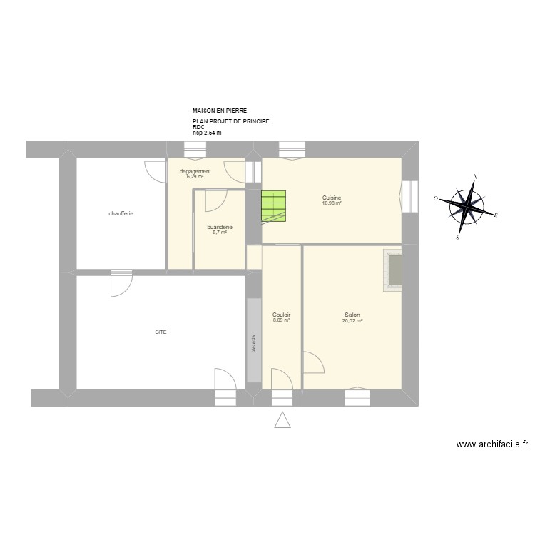 RONDEL. Plan de 0 pièce et 0 m2