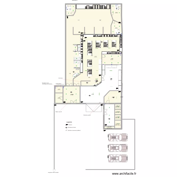 plan route d'avignon magasin simple. Plan de 