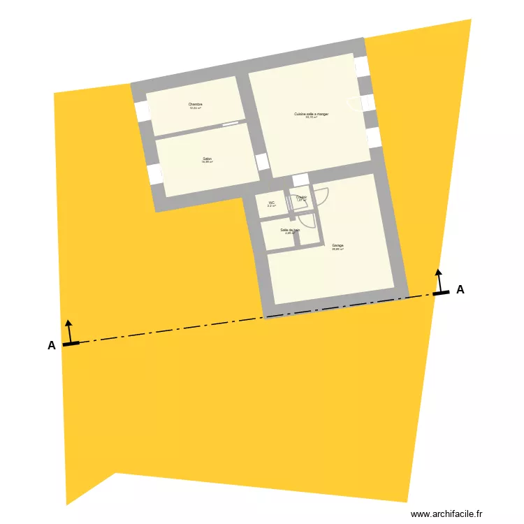 Montby. Plan de 7 Pièces et 100 m² Montby. Plan de 7 Pièces et 100 m²