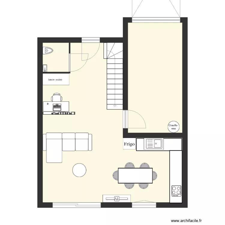 plan modificatif servian lot 10 rdc1. Plan de 