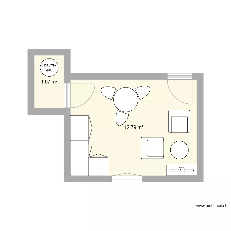 zagouris tyrosse r+1. Plan de 