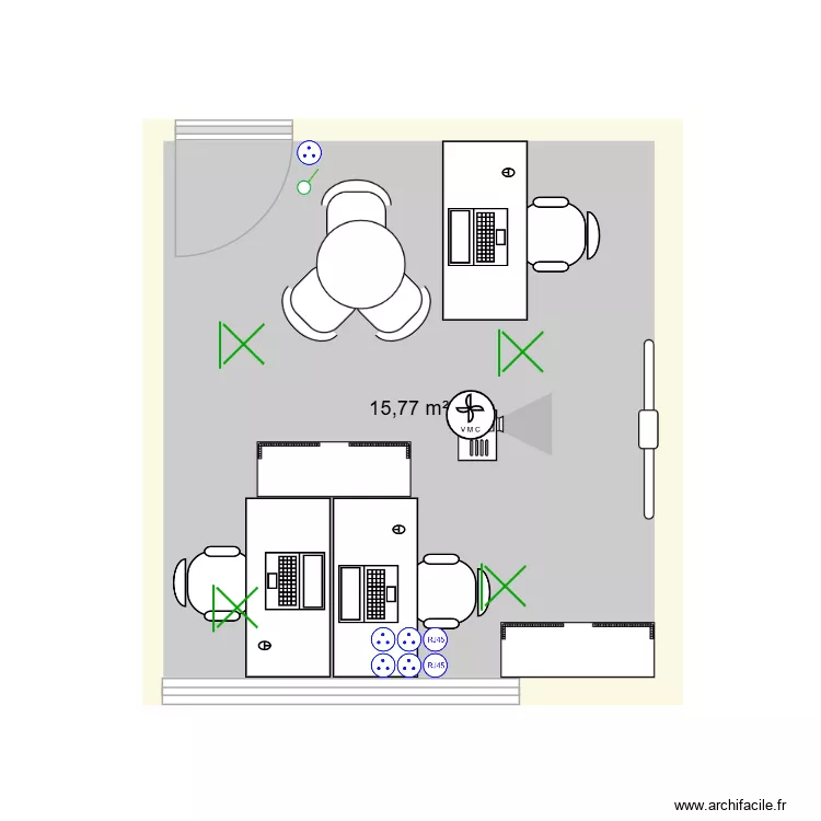 bureau communication v3. Plan de 