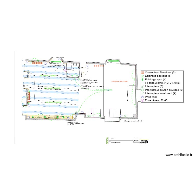 HALTELA R+1. Plan de 0 pièce et 0 m2