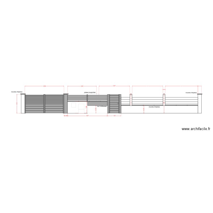 projet final sans cloture totale. Plan de 0 pièce et 0 m2