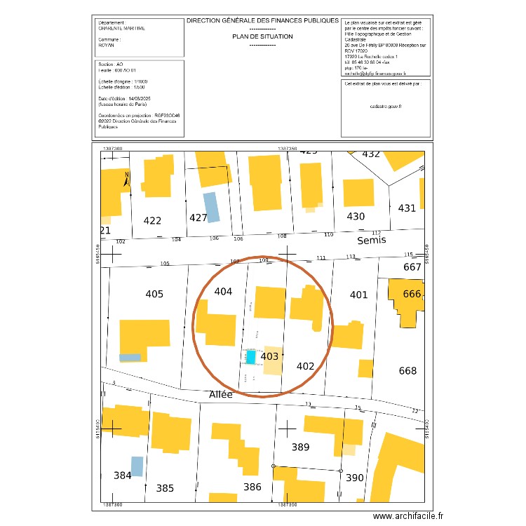 GUERINET. Plan de 0 pièce et 0 m2