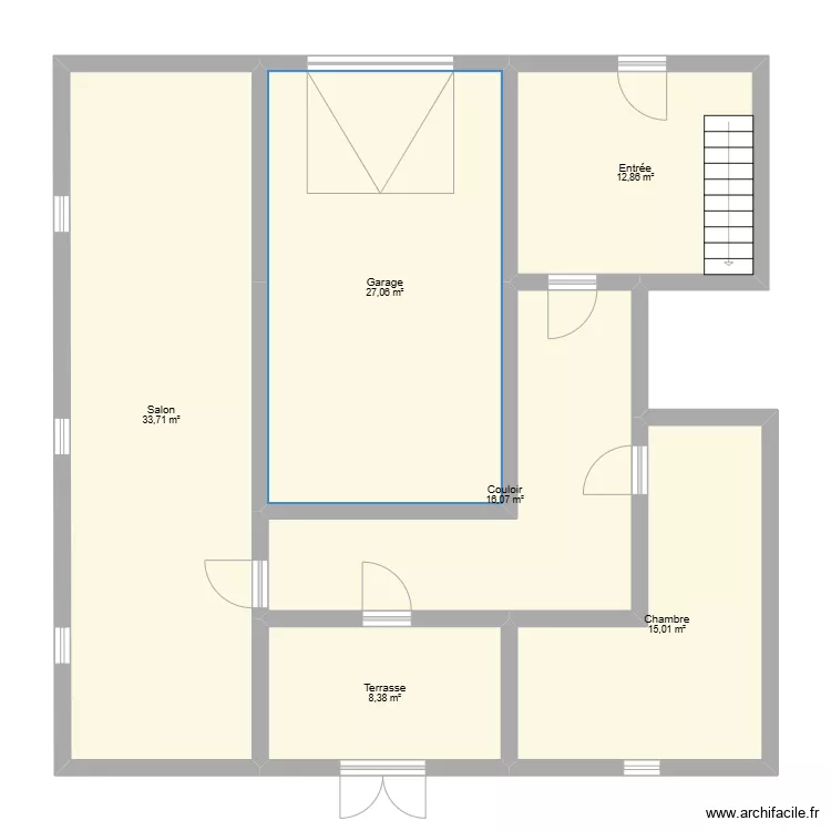 maison. Plan de maison. Plan de
