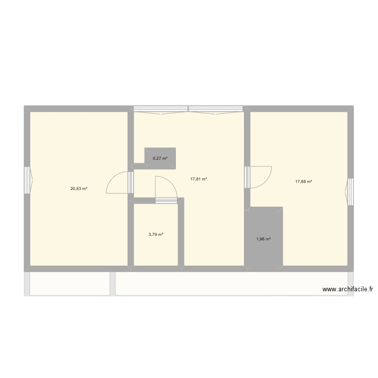 JEANMAIRE - PETIT COURONNE. Plan de 18 pièces et 210 m2