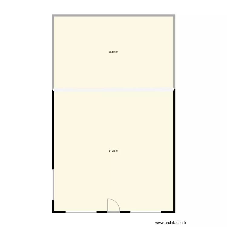 Casa-126FX. Plan de 2 Pièces et 98 m² Casa-126FX. Plan de 2 Pièces et 98 m²