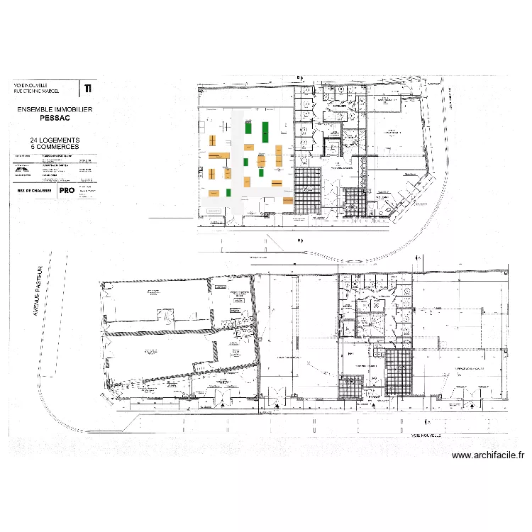 Plan Pessac V01. Plan de Plan Pessac V01. Plan de