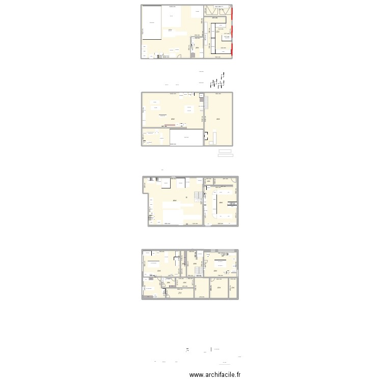 maury st laurent. Plan de 5 pièces et 423 m2