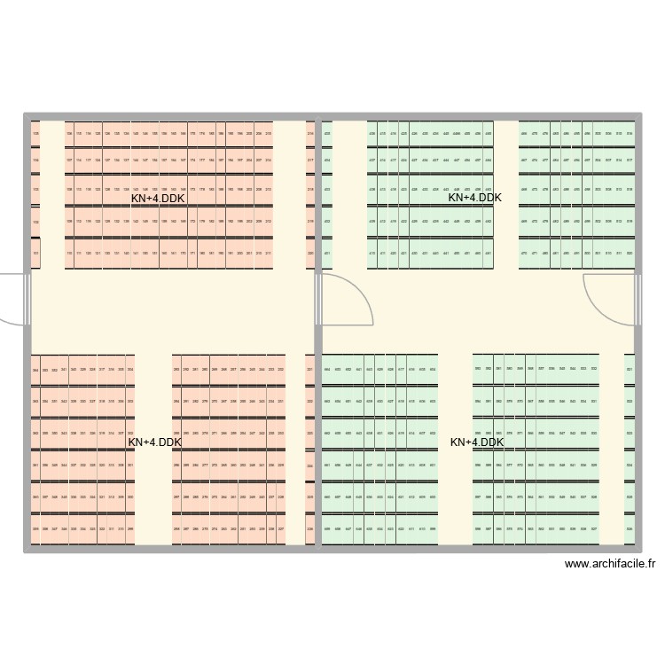 KNL+04. Plan de 0 pièce et 0 m2 KNL+04. Plan de 0 pièce et 0 m2