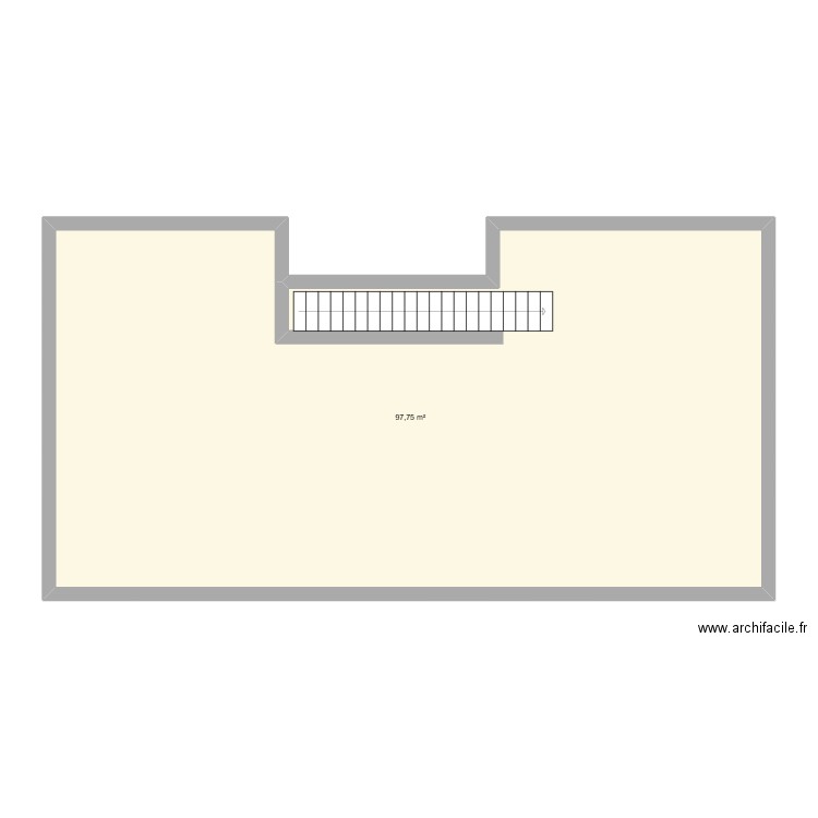 Plan Mag 2026. Plan de 1 pièce et 100 m2