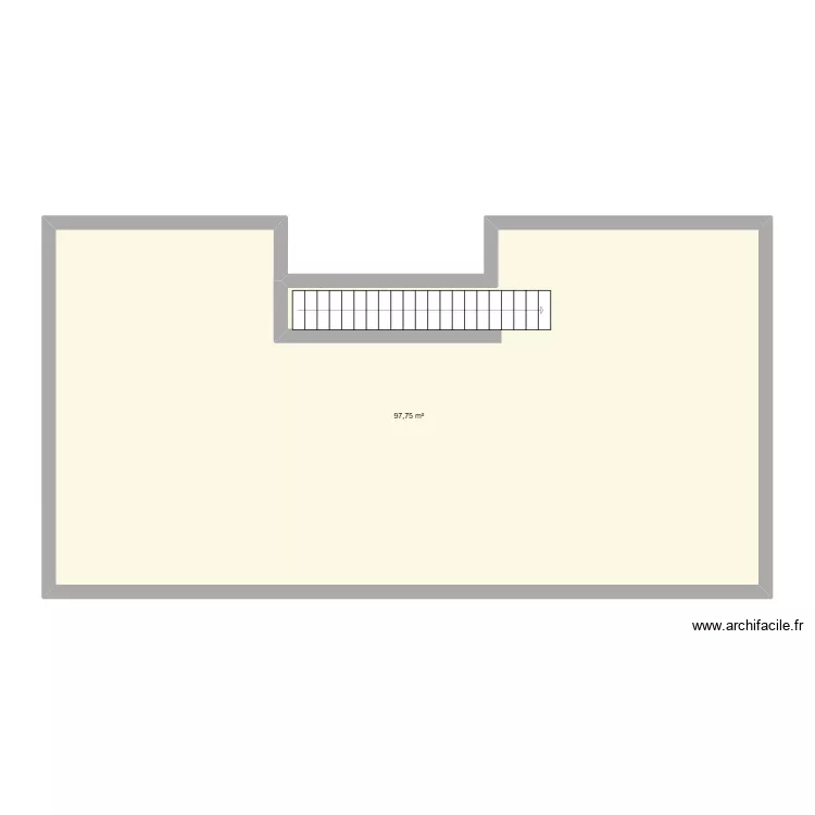 Plan Mag 2026. Plan de 1  et 98 m²