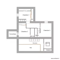 Modification: Mas de la vieille Eglise BELVEZET/ Etage 1