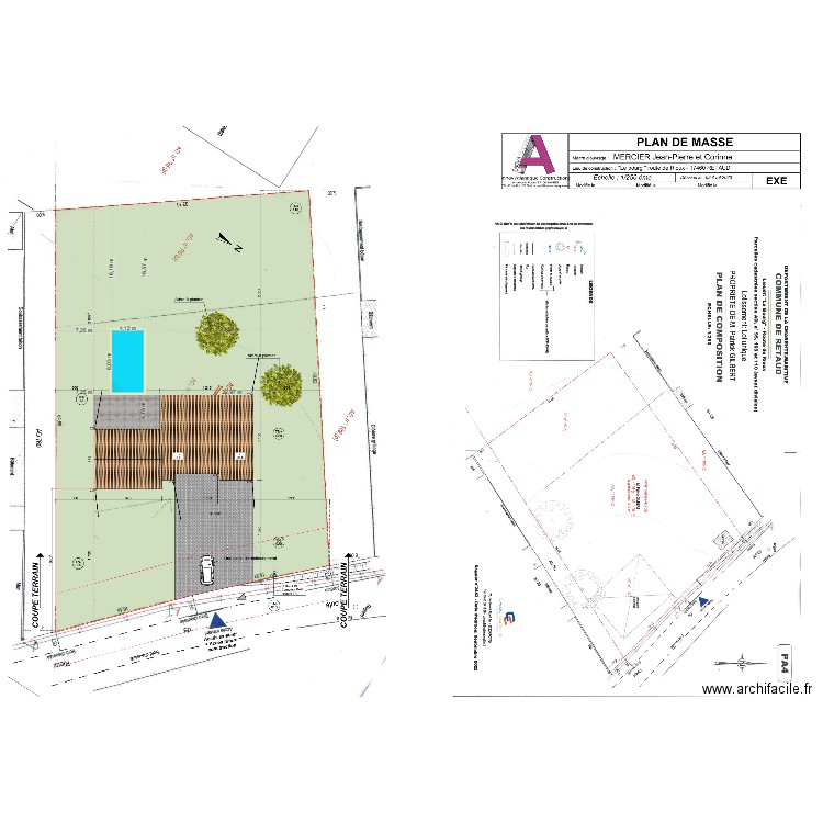 mercier. Plan de 0 pièce et 0 m2