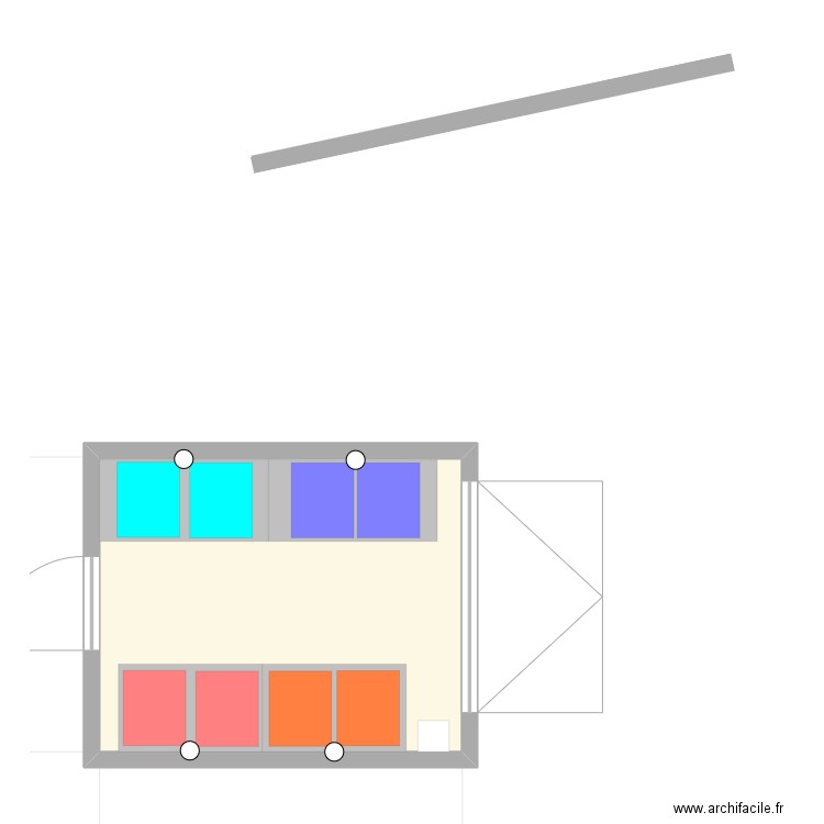 Local lessiviel 2. Plan de 1 pièce et 27 m2