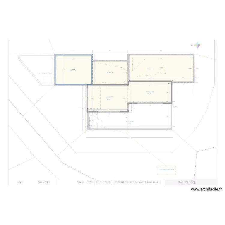 JULIO etage. Plan de 