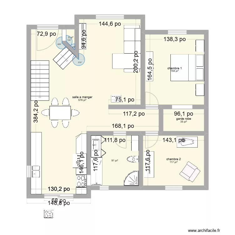aménagement_rdc_meuble_existant. Plan de aménagement_rdc_meuble_existant. Plan de