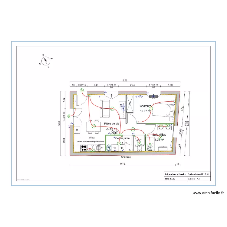 PASELLO EBCR. Plan de 