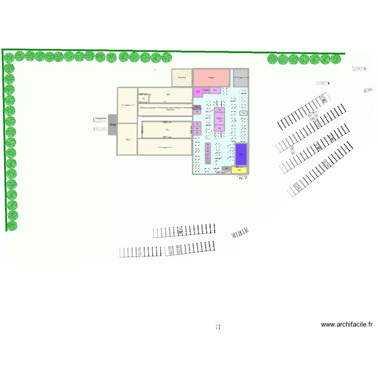 09.24 Plan Masse implantation V6 version haut meubl&eacute;_David_24_11_18. Plan de 