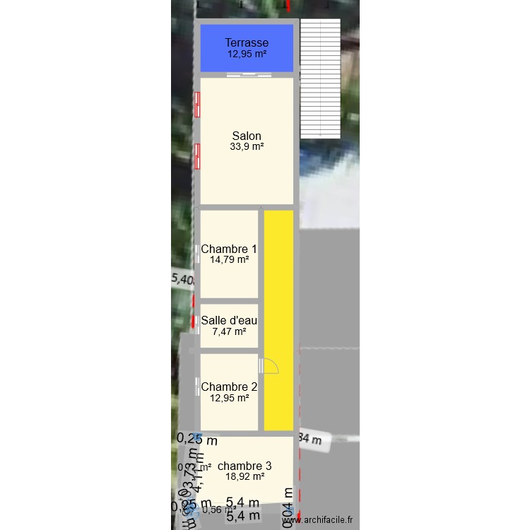 RDC cabinet Summer. Plan de 0 pièce et 0 m2