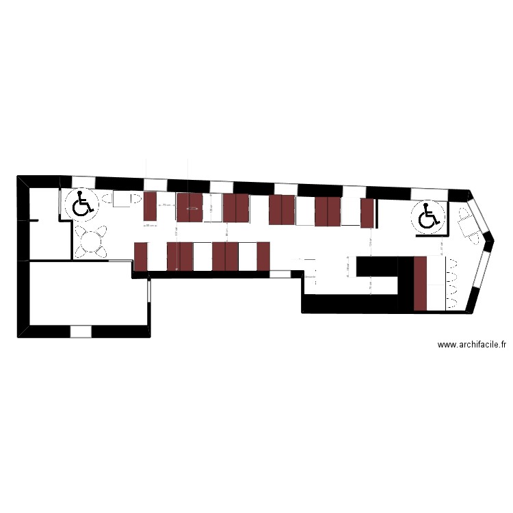 LFH V3. Plan de 3 pièces et 90 m2