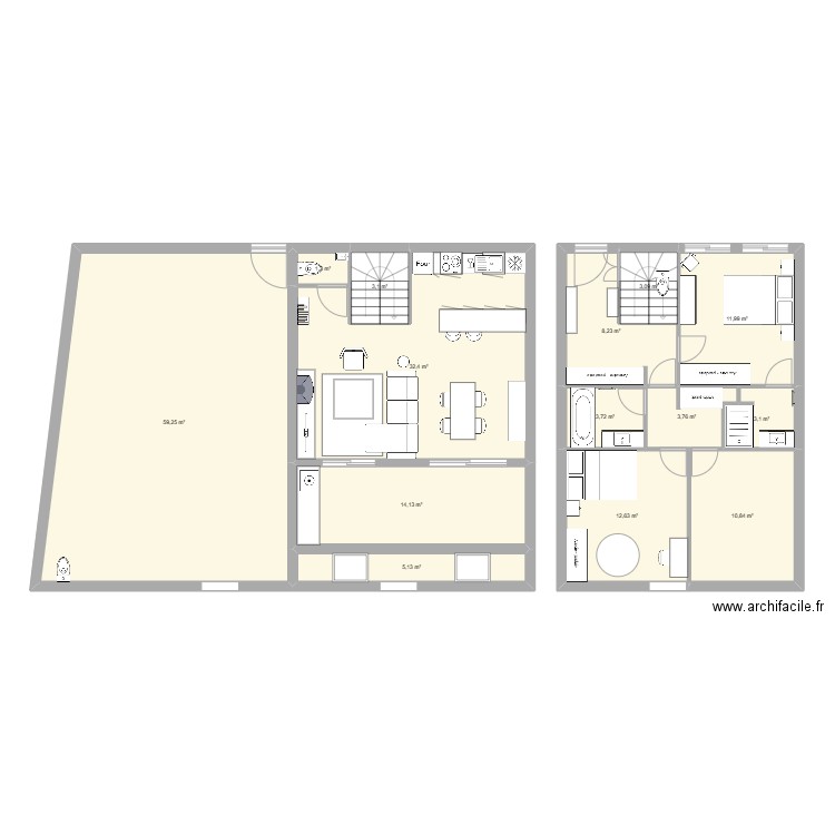 maison principale breteuil. Plan de 0 pièce et 0 m2
