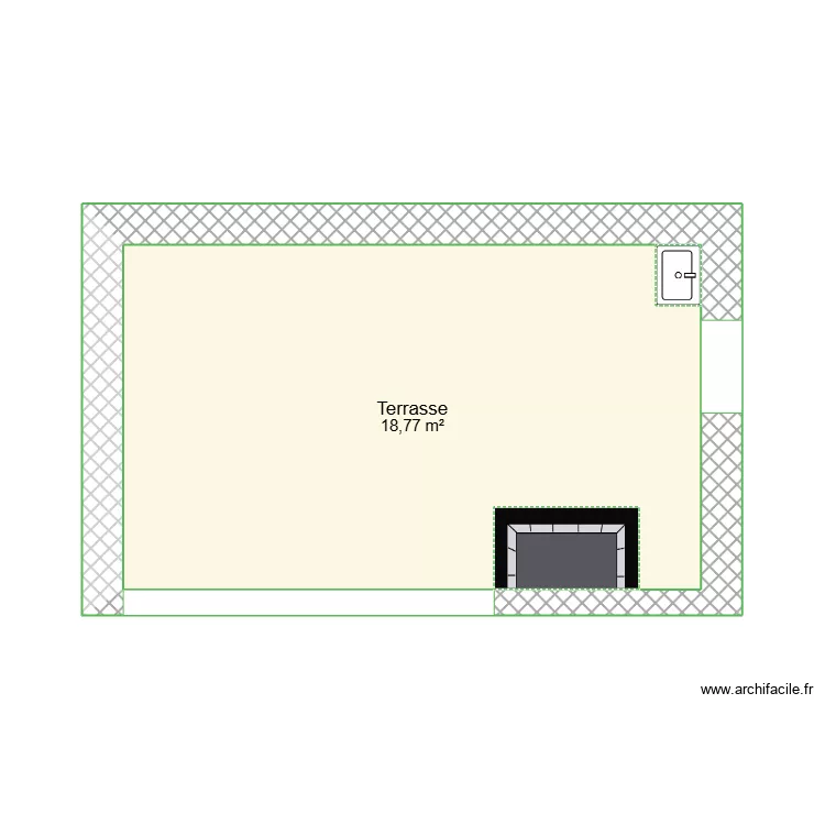 TERRASSE. Plan de TERRASSE. Plan de