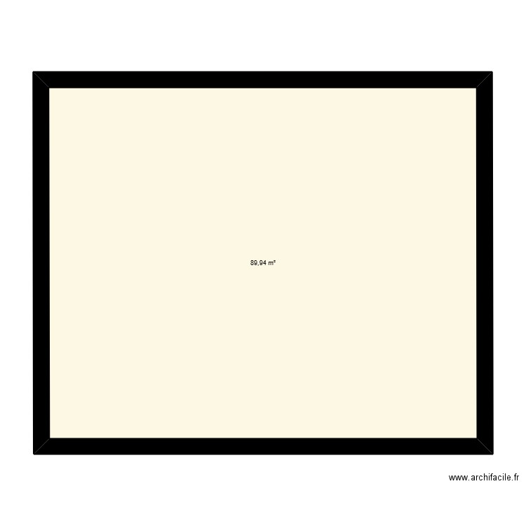 Maison eco. Plan de 1 pièce et 90 m2