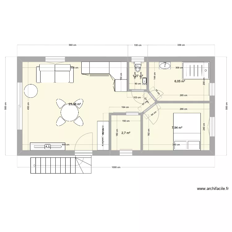 Louana chalet. Plan de Louana chalet. Plan de