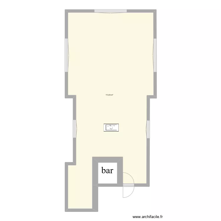 plan salle. Plan de 