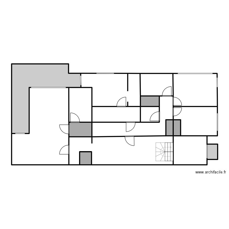 Plan ORTIZ. Plan de 0 pièce et 0 m2