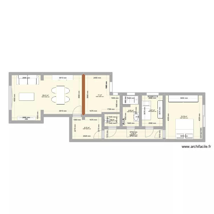 PLan Wouters. Plan de 